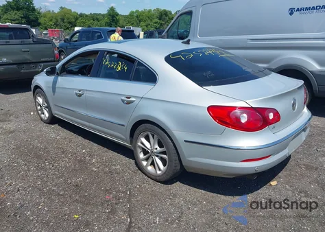 2010 Volkswagen Cc Luxury из США, поврежденный, VIN WVWHP7AN0AE566567